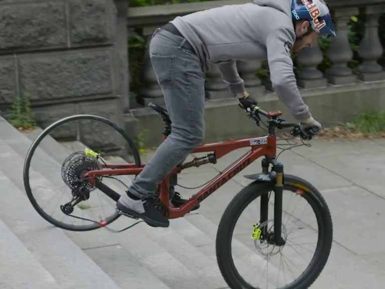 Video: Danny MacAskill Smashing Carbon Wheels