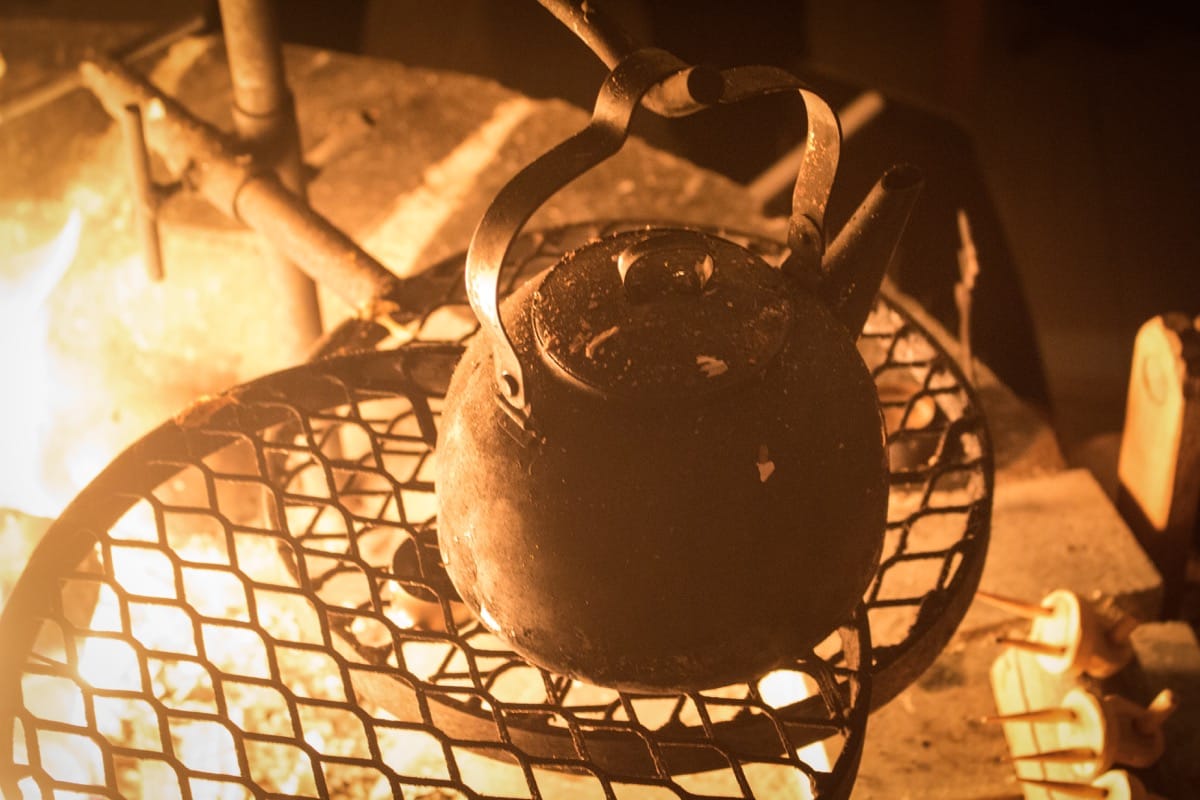 Hannah Finland Ice Snow Fire Kettle