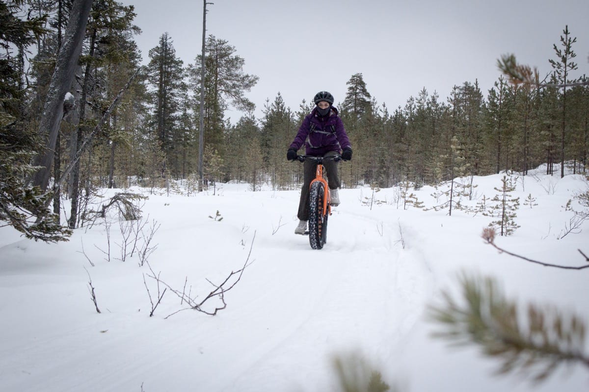 Hannah Finland Ice Snow Fat Bike