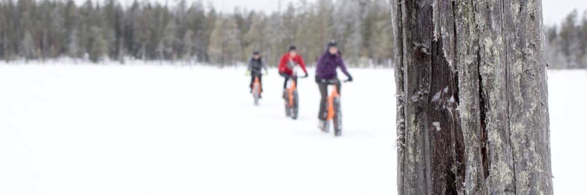 Hannah Finland Ice Snow Fat Bike