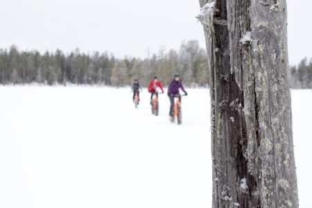 Hannah Finland Ice Snow Fat Bike