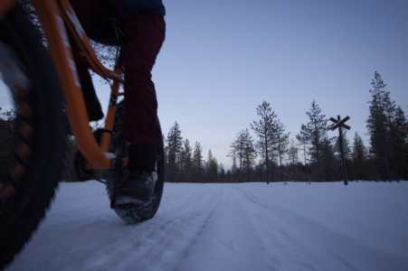 Hannah Finland Ice Snow Fat Bike