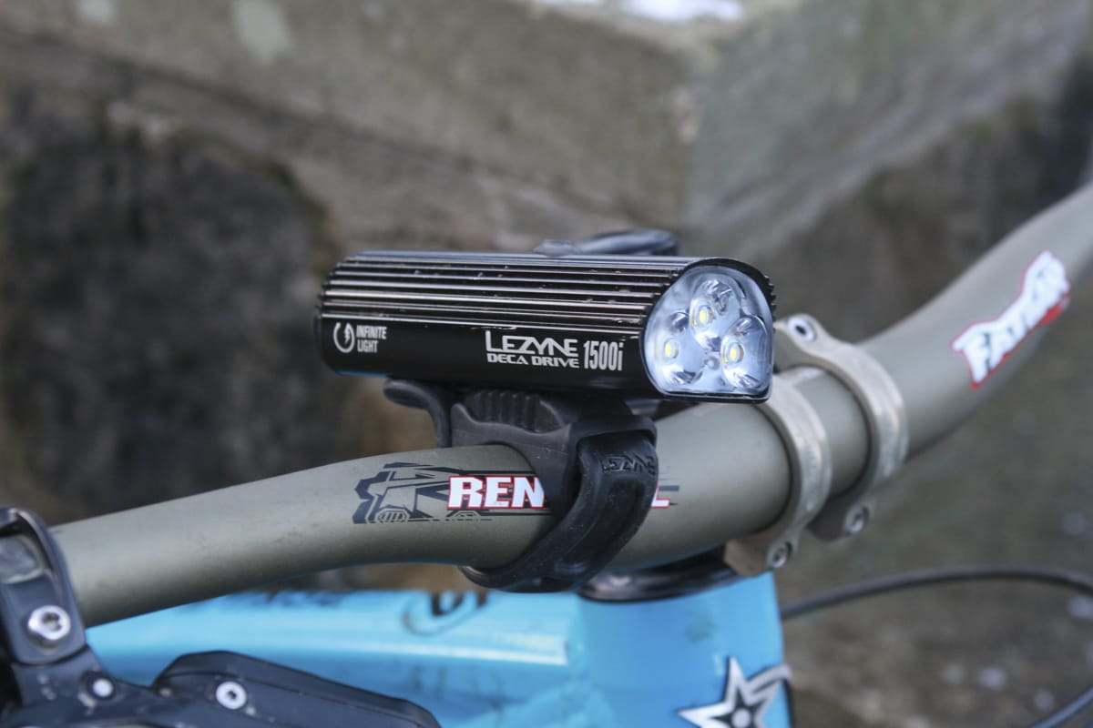 Review The Deca Drive 1500i Is Lezyne s Most Powerful LED Light And Is Nearly Perfect Out Of The Box Singletrack World Magazine