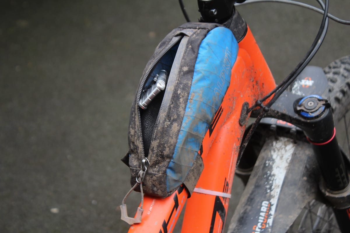 alpkit bag top tube
