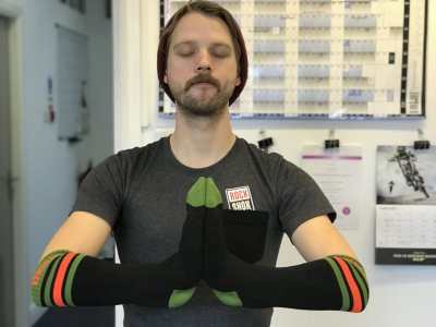 Dexshell socks Wil meditating peace