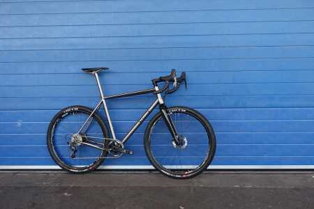 j.guillem titanium gravel bike