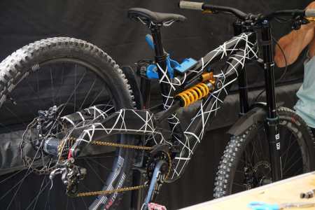 Polygon prototype downhill bike