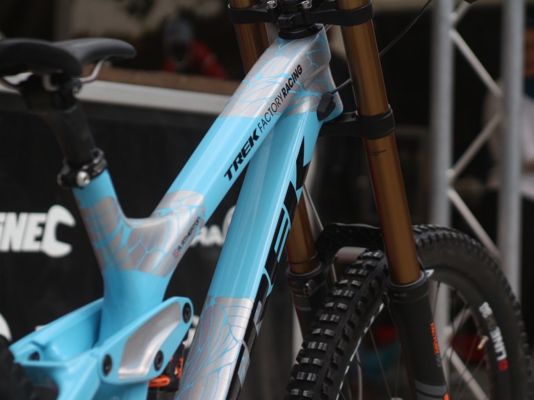Rachel Atherton’s Stunning Custom Painted Trek Session 9.9 Race Bike