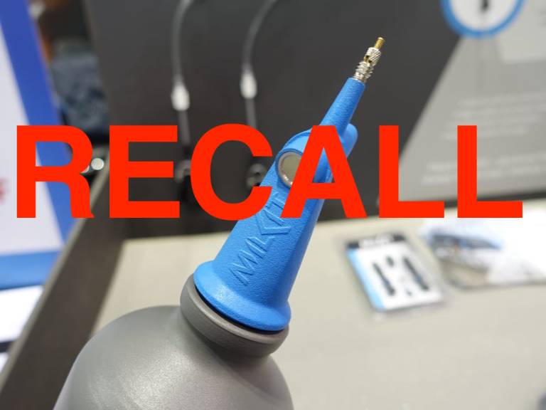 UPDATE: milKit Booster tyre inflator recalled due to safety issue