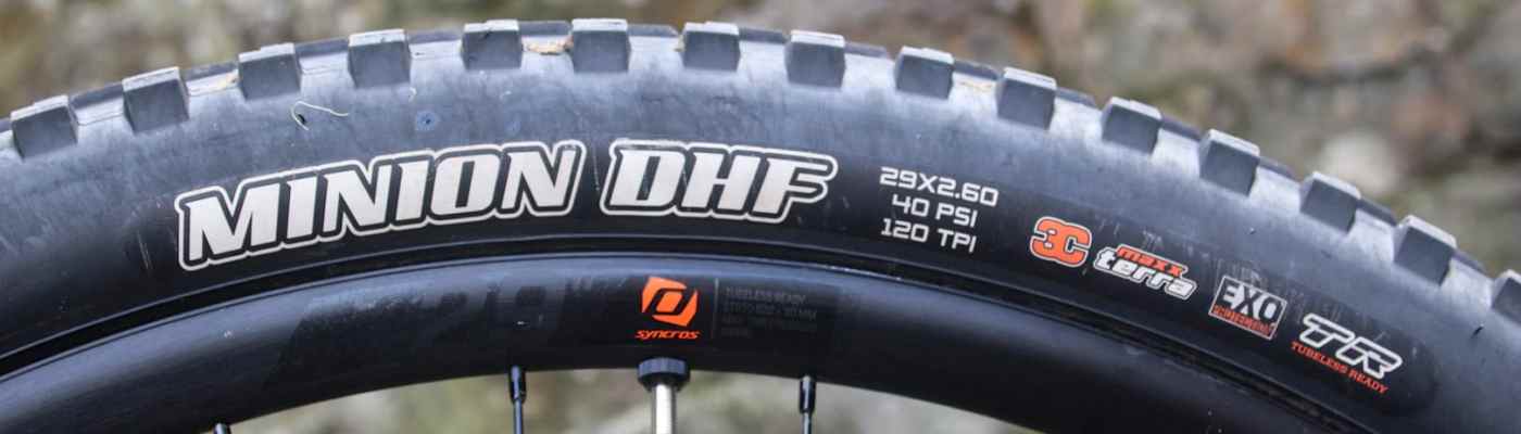 maxxis minion dhf tyre 29x2.6in