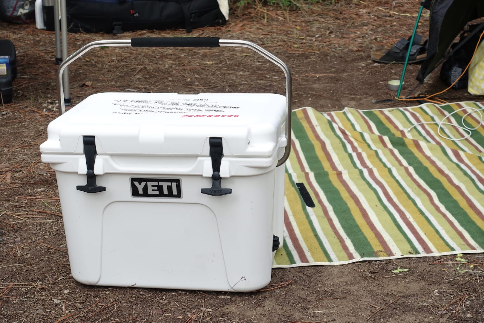 yeti cooler box camping