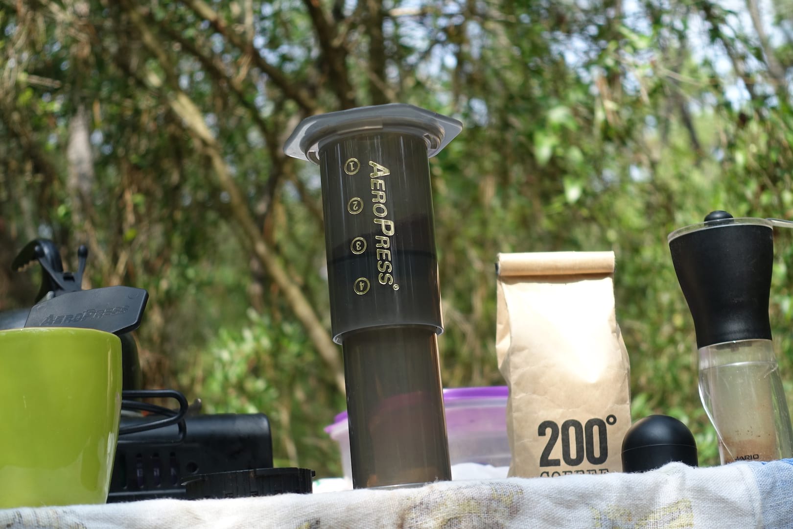 aeropress coffee grinder