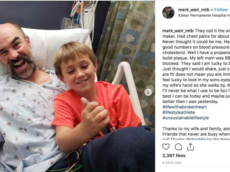 Mark Weir Hospitalised From Suspected Heart Attack