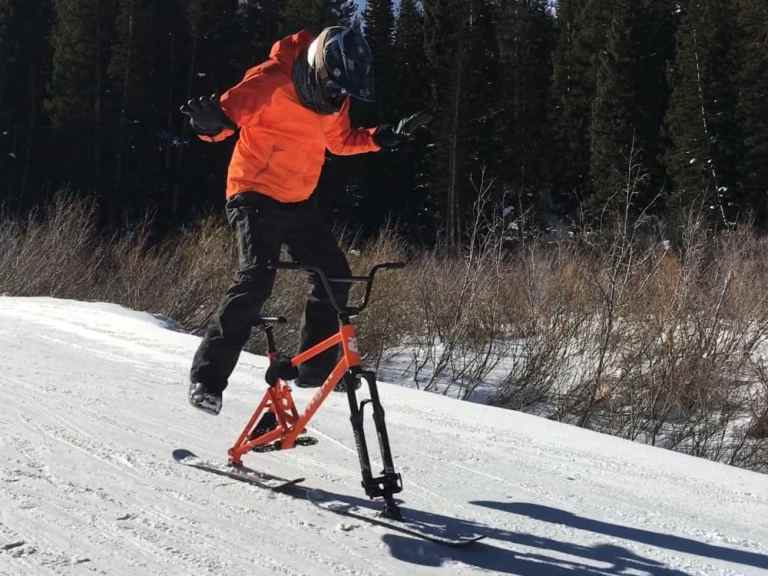 Ski Biking: The latest bike/snow crossover trend
