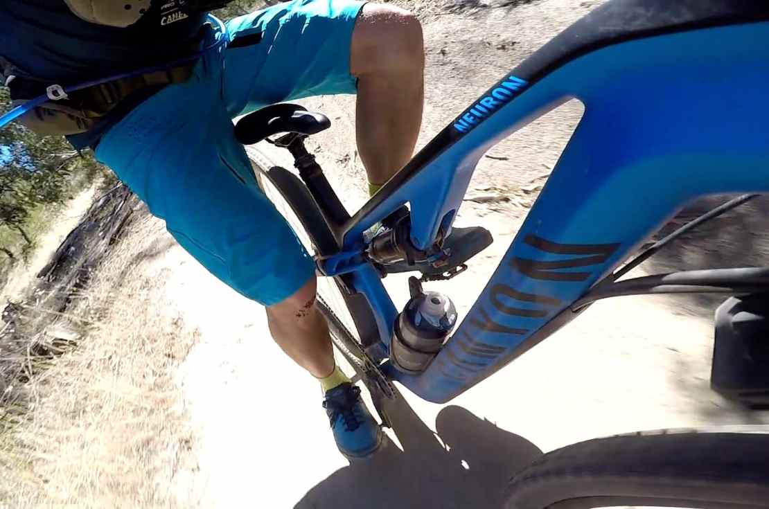 Riding with Kangaroos! On Board The Canyon Neuron CF Test Bike