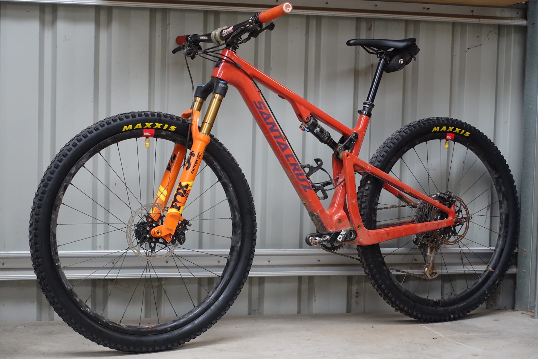 santa cruz blur fox 34 step-cast fork kashima