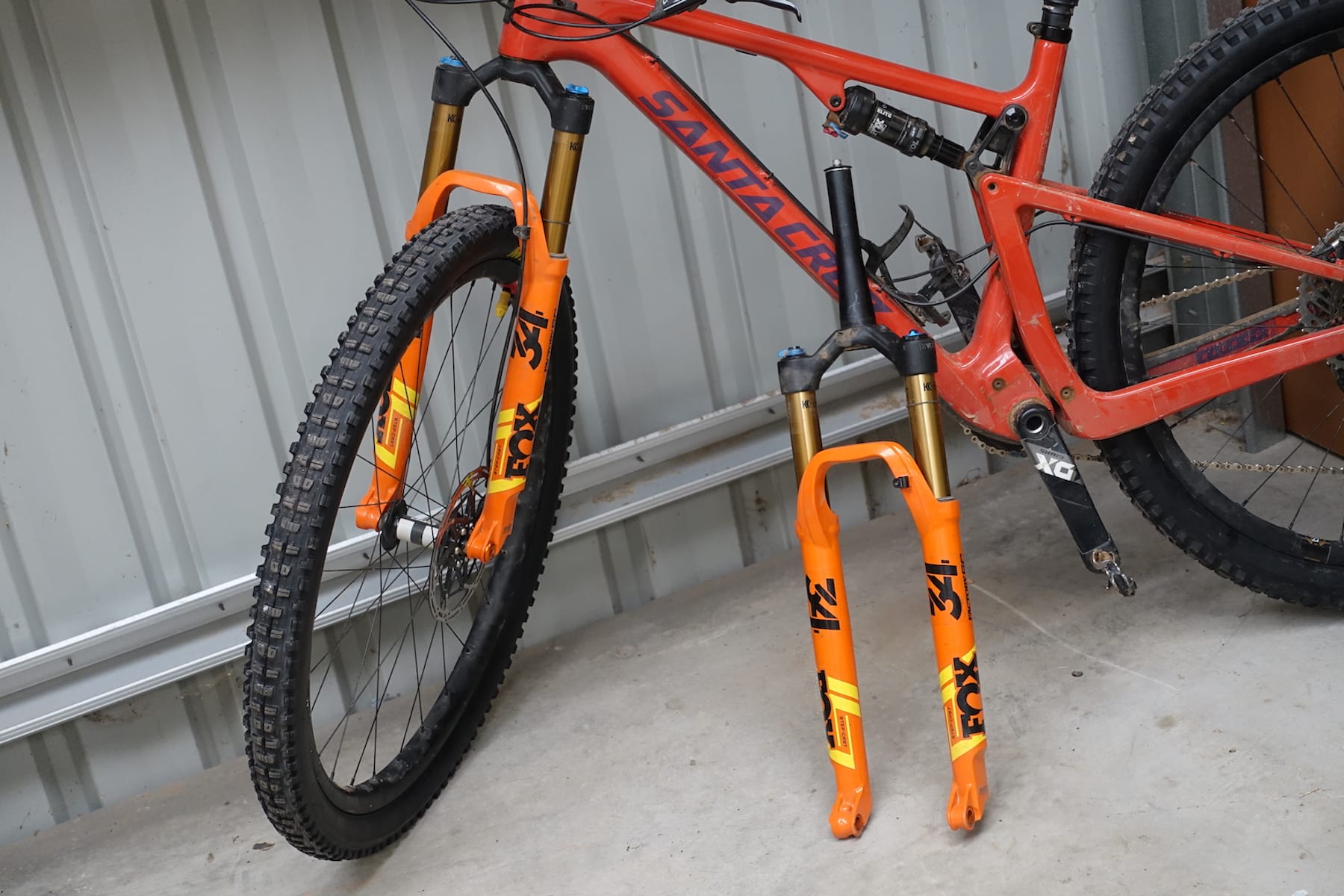 Short vs Long Fork Offset | Testing On The Santa Cruz Blur