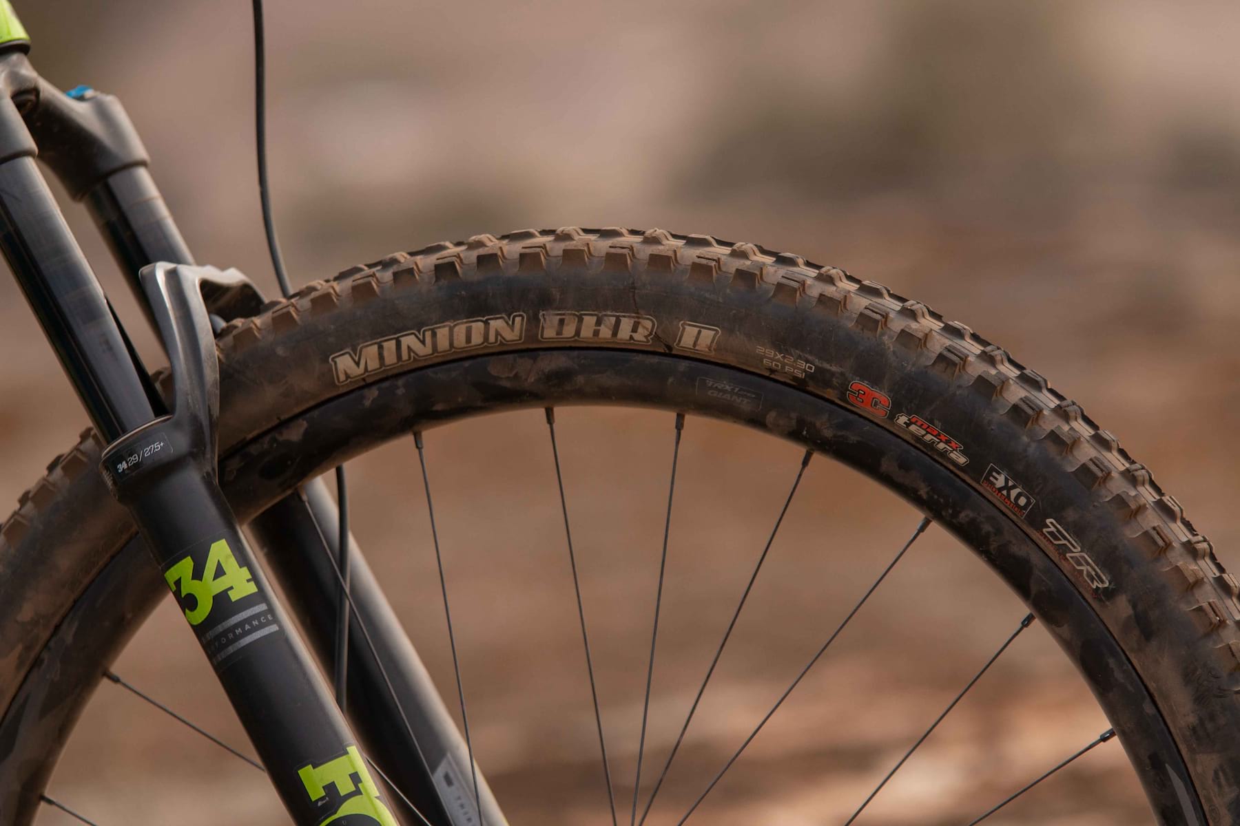 maxxis minion dhr ii tyre