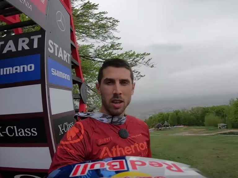 Maribor DH World Cup 2019 course preview with Gee Atherton
