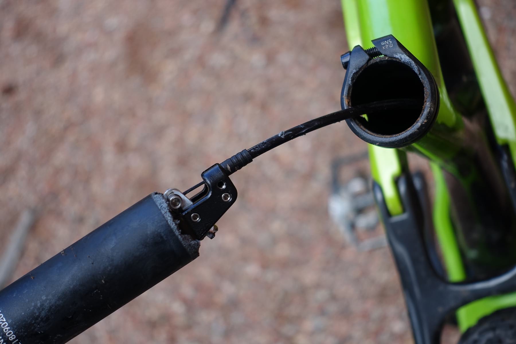 ks dropper post lev integra cable routing internal 