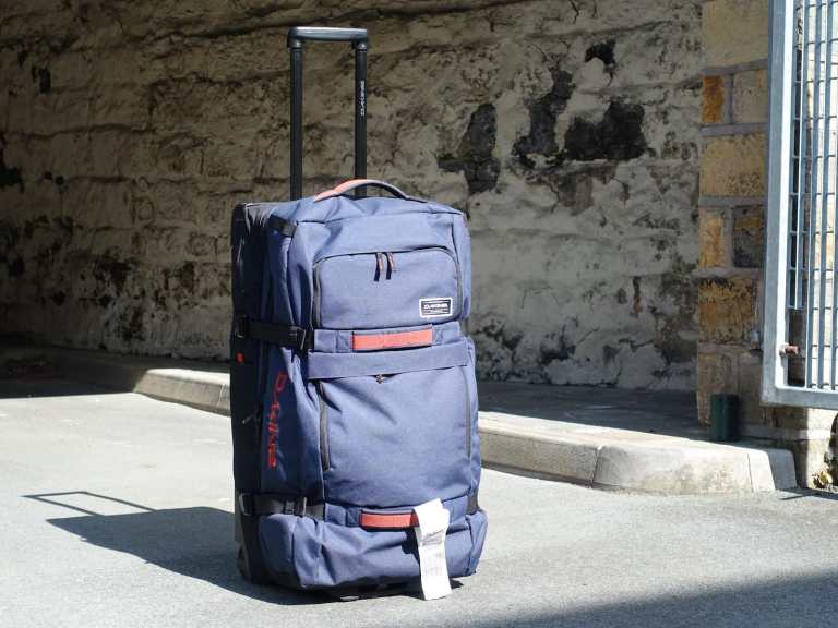 Review | The Dakine Split Roller 110L is a rolling duffel bag that’s ideal for travelling riders