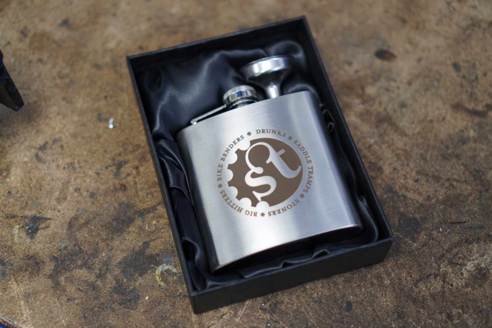 Singletrack Desperation Hip Flask