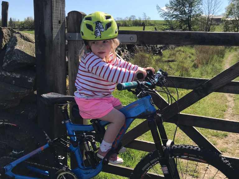 Shotgun Child Seat for Mountain Biking | Take Your Kids On The Trail