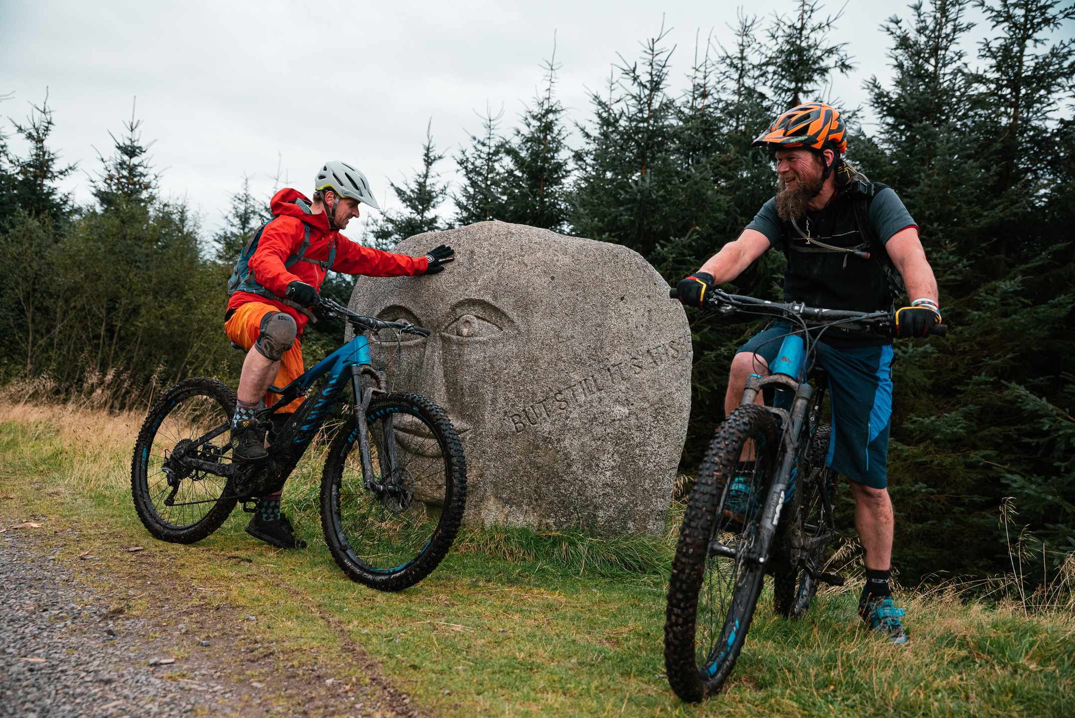 e-MTB at a trail centre canyon neuron:on