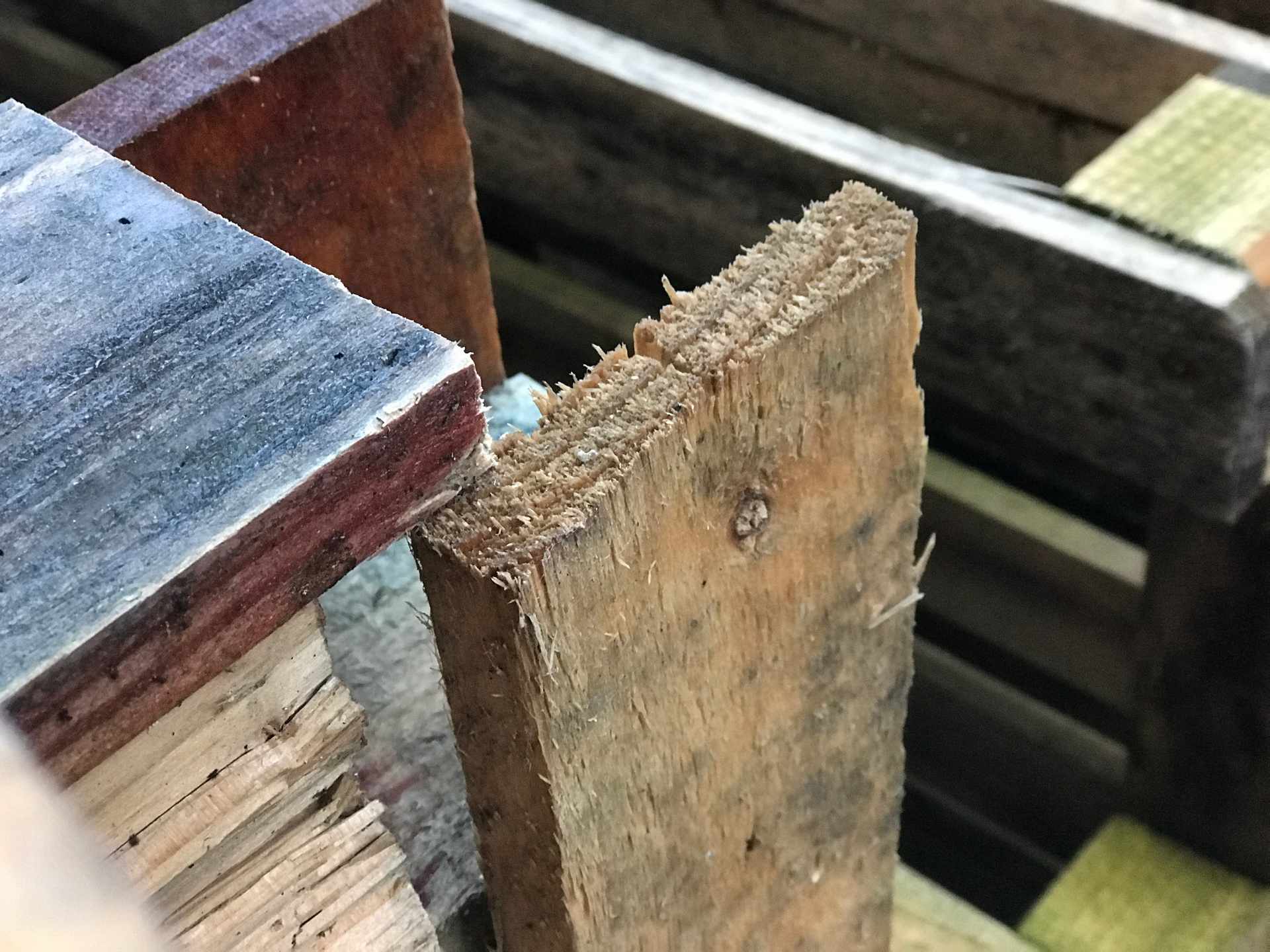 make a bike shed from pallets