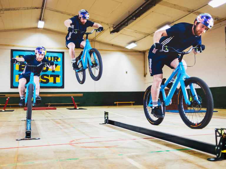Video: Watch Danny MacAskill head to the gym the only way he knows how!