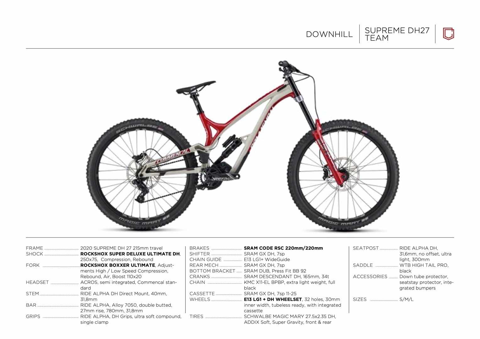 Commencal Supreme Team 27