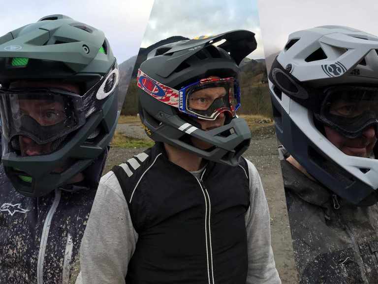 3 Full Face Trail Helmets, Head To Head