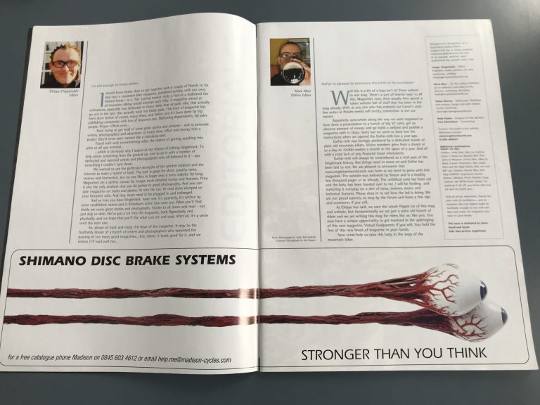 Then And Now | 19 Years Of Advertising Singletrack Supporters