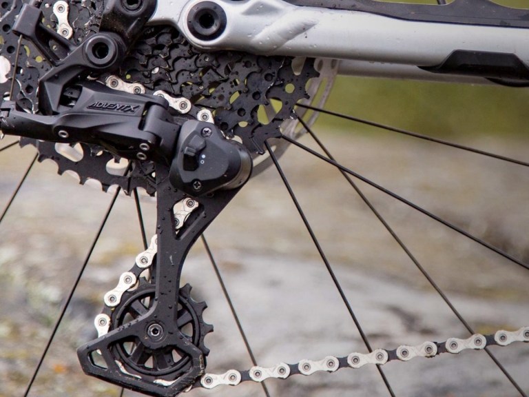 Microshift Advent X is a 10 speed 11-48 drivetrain with no new standards and low weight