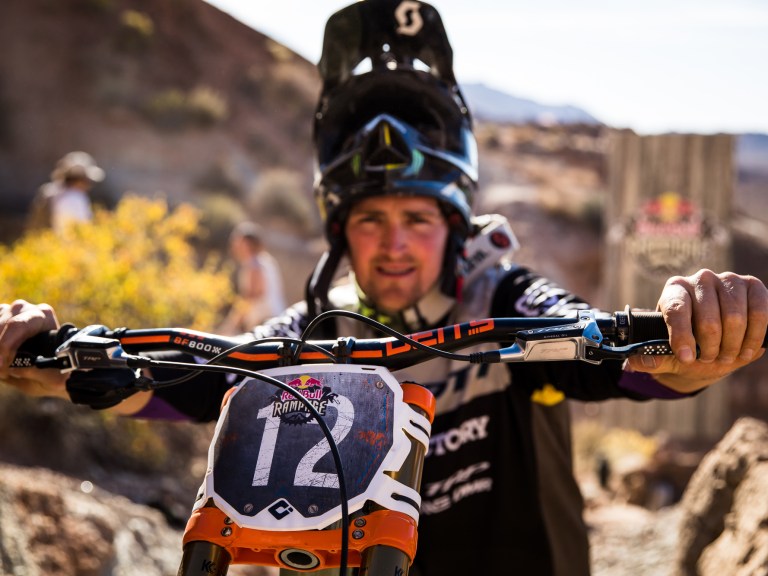 New TRP DH-R Evo disc brakes are powerful enough for a homemade Rampage