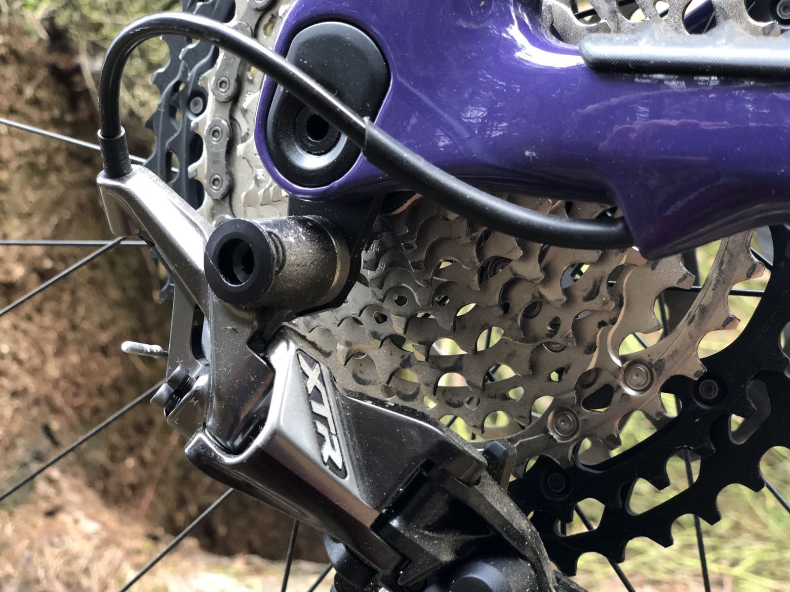 shimano xtr rear mech on giant trance x advanced pro 29 0