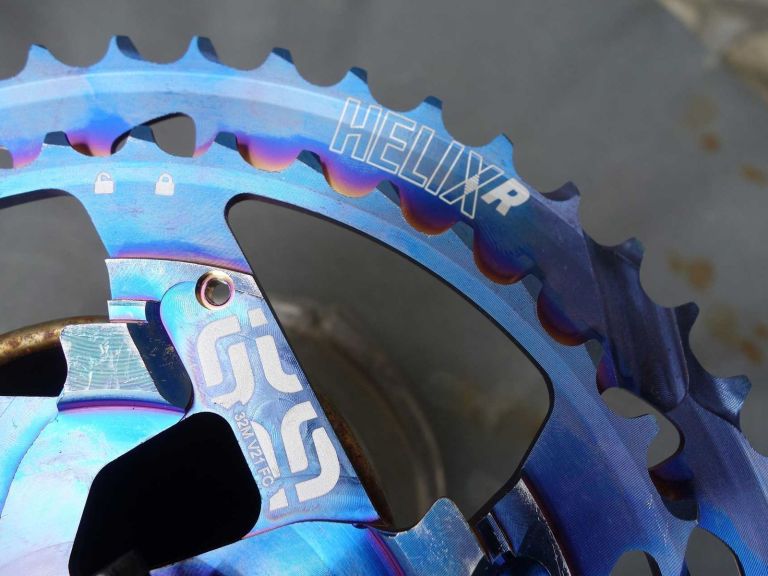 E*13 Helix 556% range cassette is compatible with Shimano and SRAM