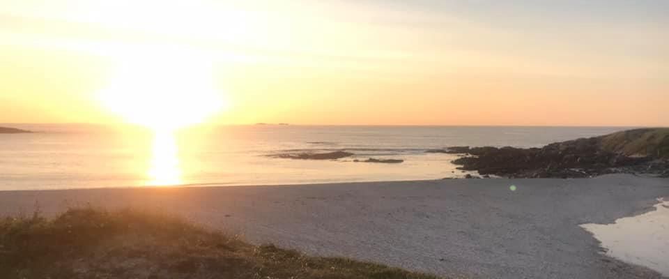 uist sunset hebrides