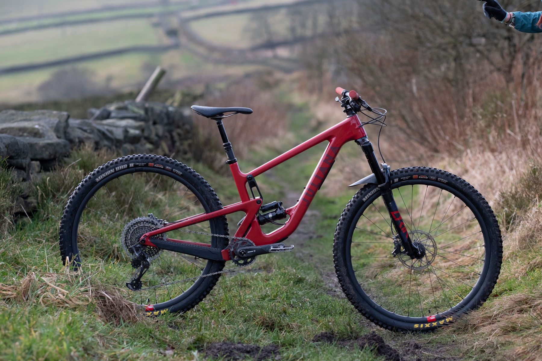 Staff Bike Test Amanda s Juliana Maverick Carbon CC XO1 Reserve Singletrack World Magazine