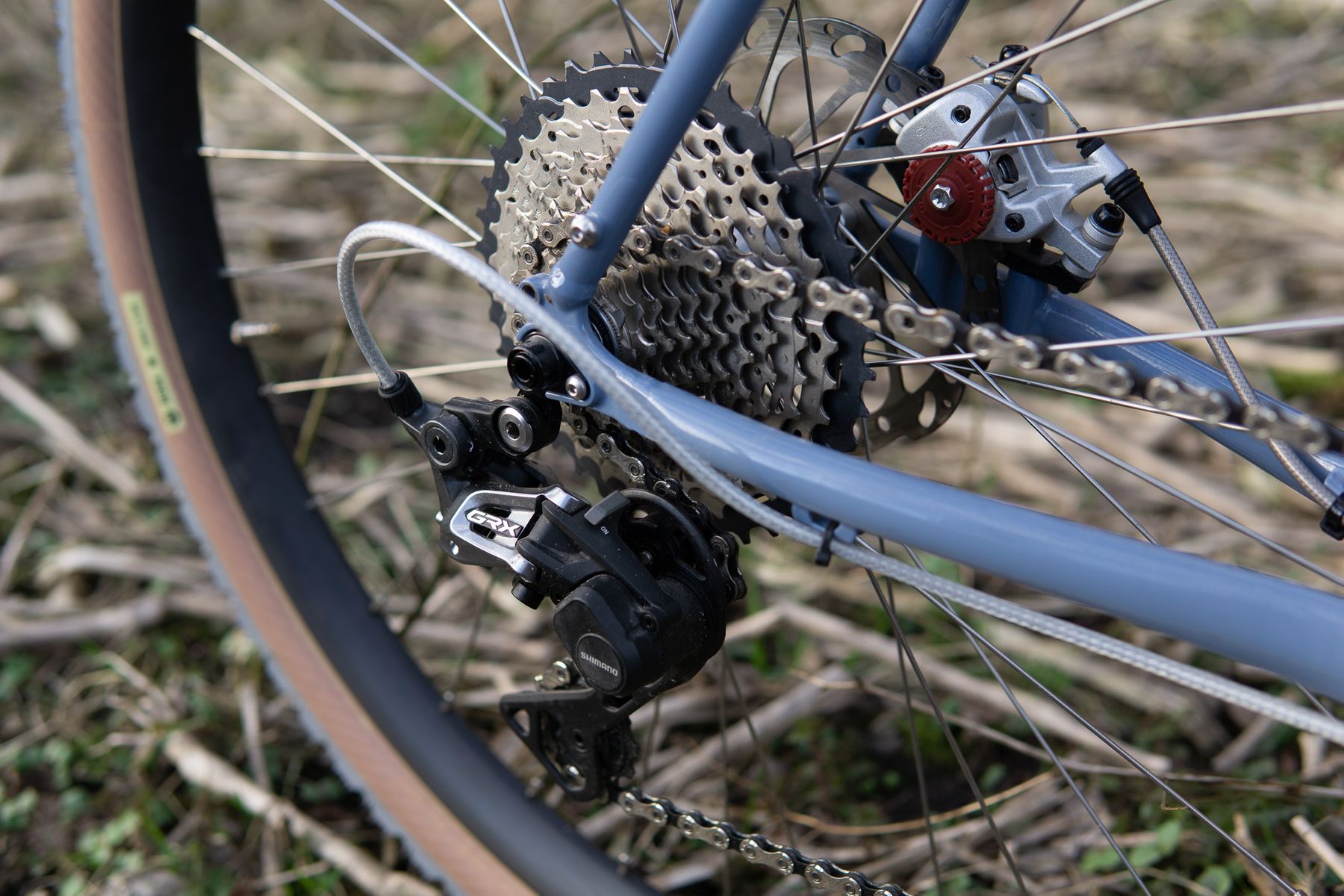 Singular Peregrine derailleur close-up