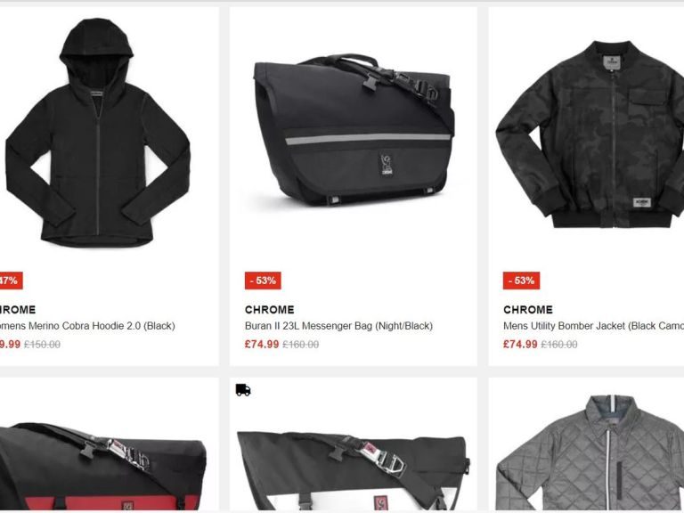 Save more on Shimano and Chrome at Sports Pursuit with Singletrack