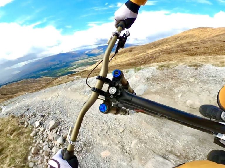 Gee Atherton Charges Down Fort William