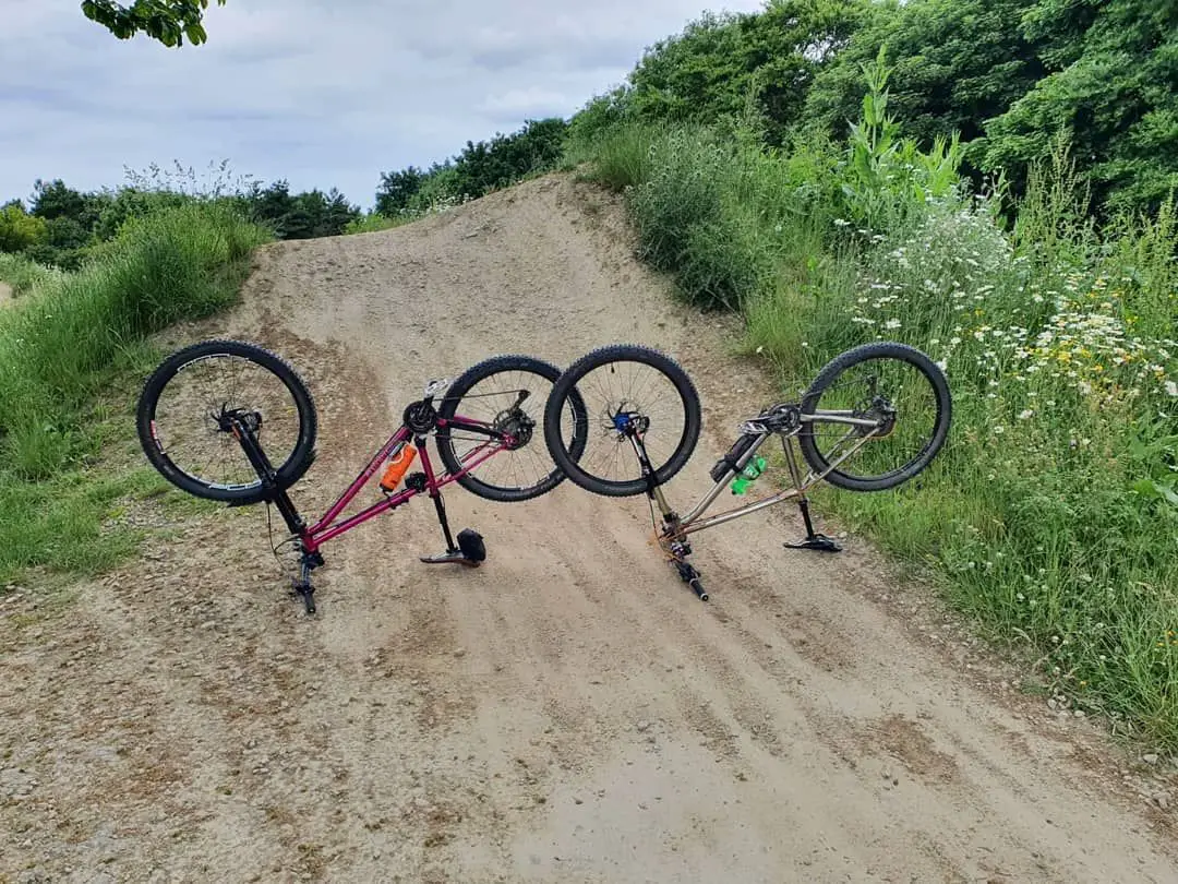 Rider Down Upside Down Bikes