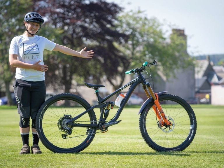 Bike Check: Chloe Taylor’s EWS spec Privateer 161