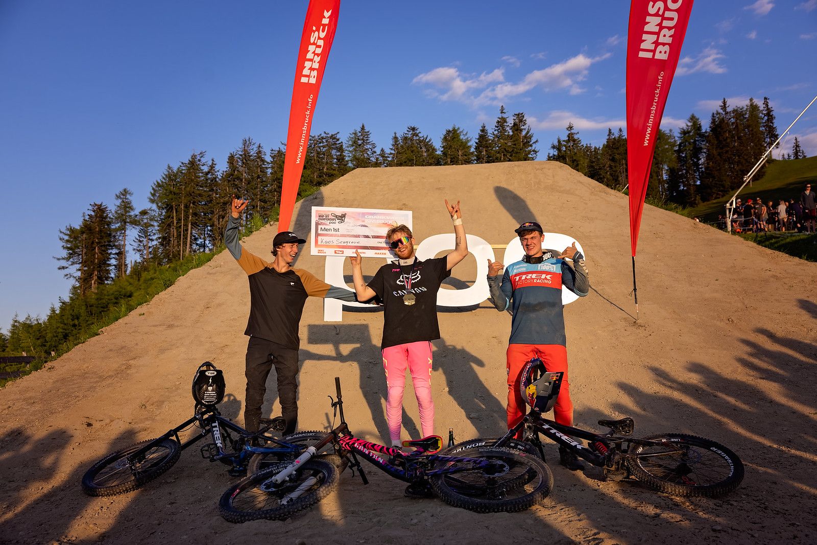 men's whip-off podium crankworx innsbruck 2021