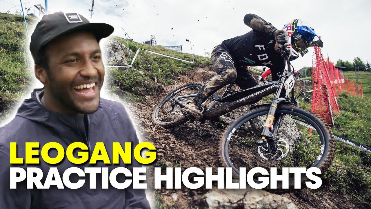 DH Practice Highlights with Eliot Jackson – Leogang World Cup 2021