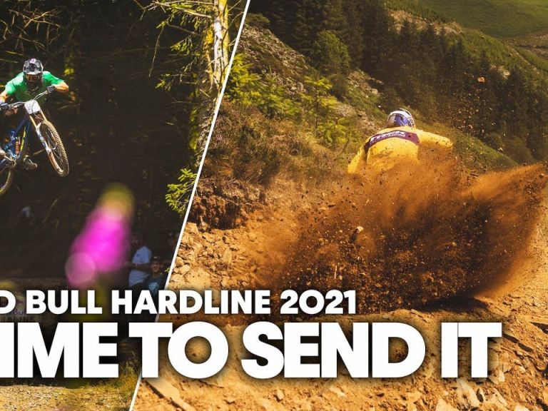 Thrills and Spills From Red Bull Hardline Day Two