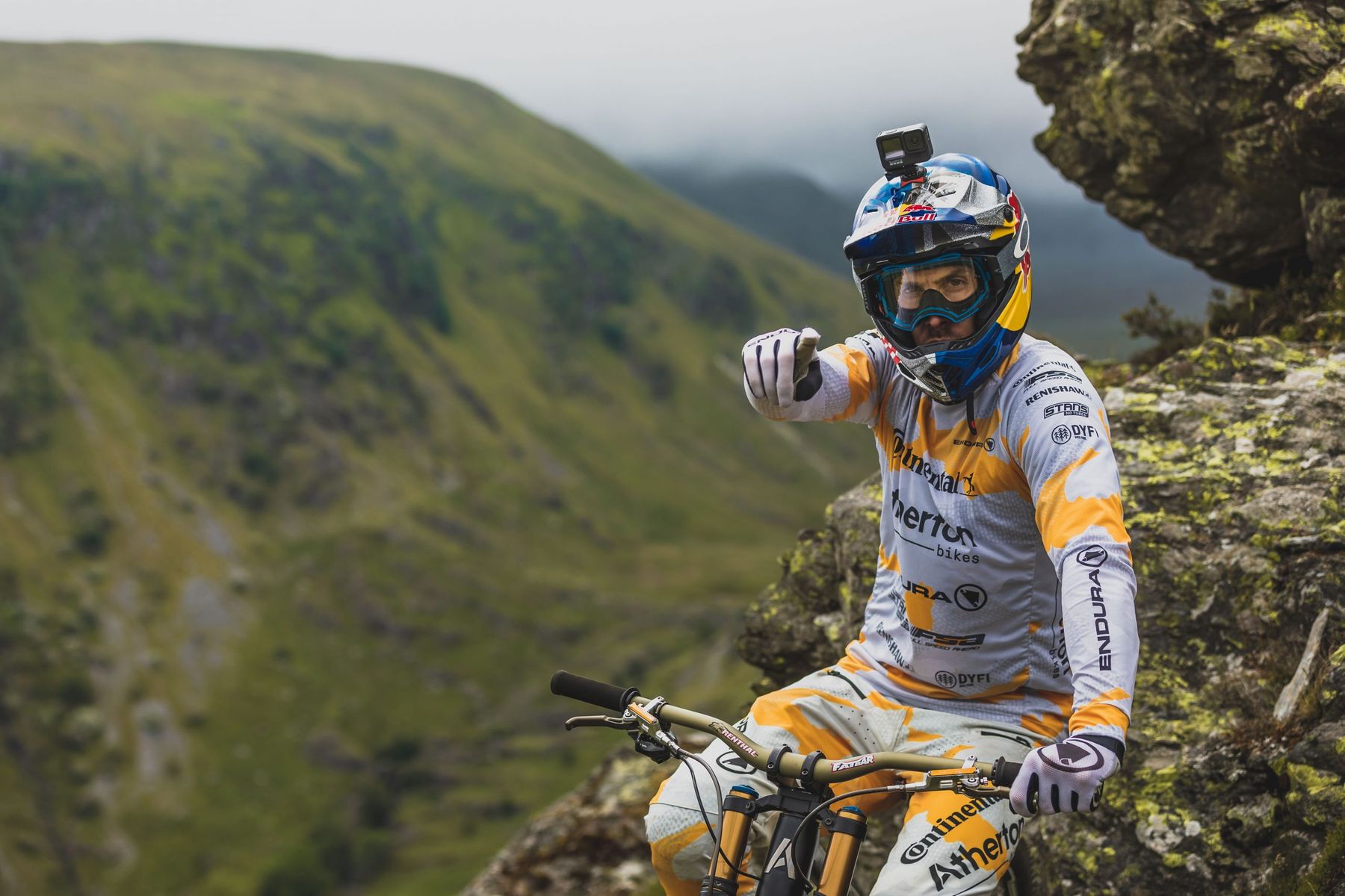 Gee Atherton Crash