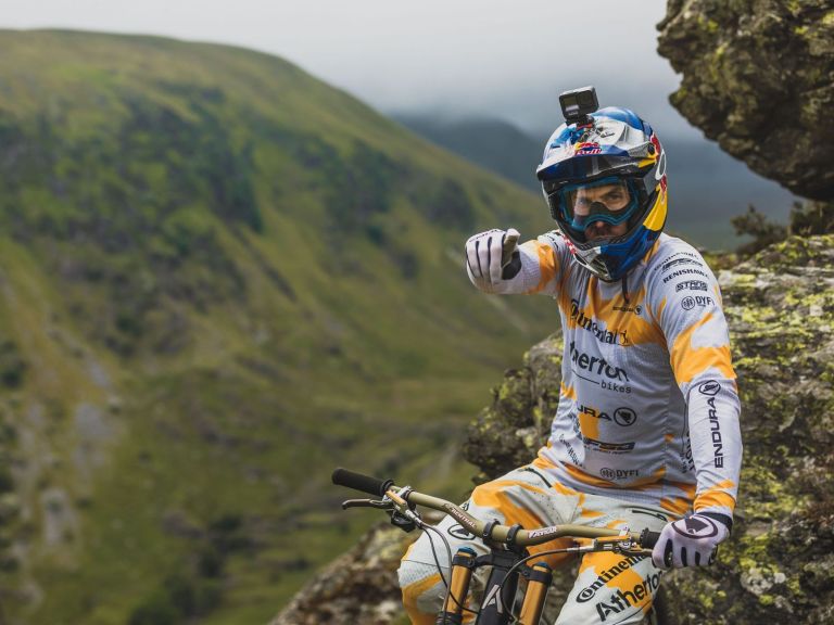 How is Gee Atherton Recovering From That Crash?
