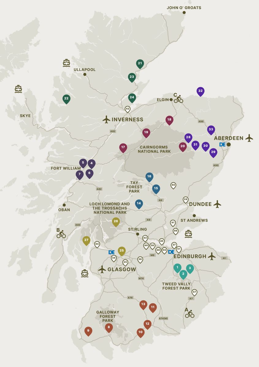 Scottish MTB Ride Guide